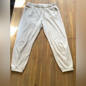 DKNY Womens Heather Beige Sweatpants